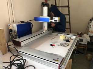 Лазерный маркиратор по металлу 1000х600мм