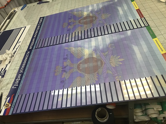 Изготовление магнитных стендов, магнитные таблички