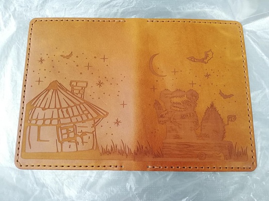 Лазерная гравировка на коже. Подарочная гравировка на заказ