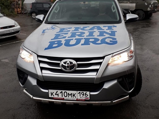 Брендирование автомобиля для организации "Согаз страховая группа"